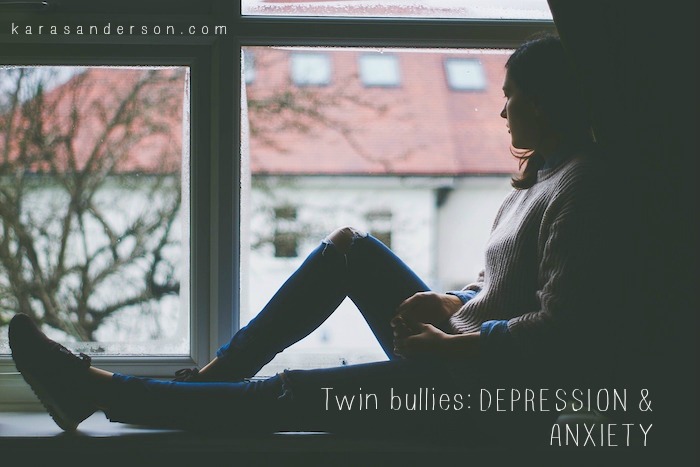 Twin bullies: Depression and Anxiety